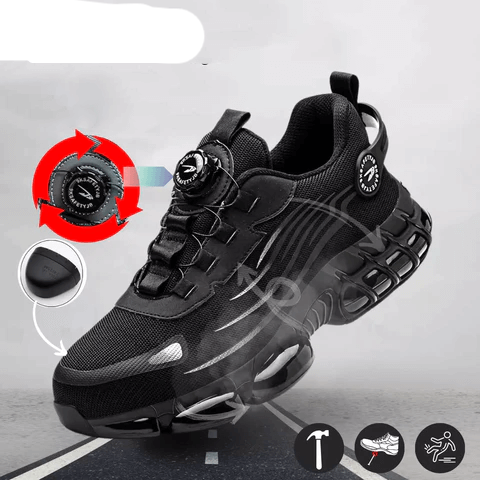 Heren Werksneakers – Sportieve Look met Stevige Zool