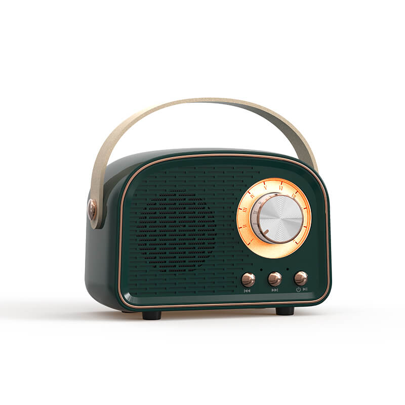 Sandsberg Retro Radio Bluetooth Speaker | Draadloos | Draagbaar | Stijlvol Geluid voor Thuis en Onderweg