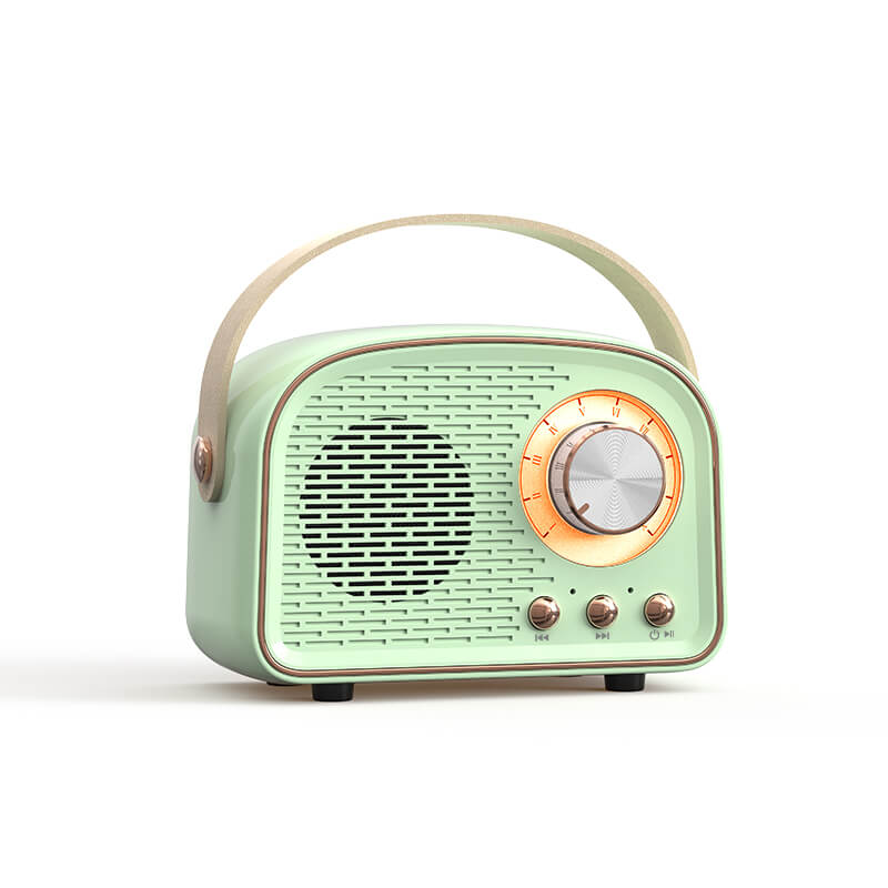 Sandsberg Retro Radio Bluetooth Speaker | Draadloos | Draagbaar | Stijlvol Geluid voor Thuis en Onderweg