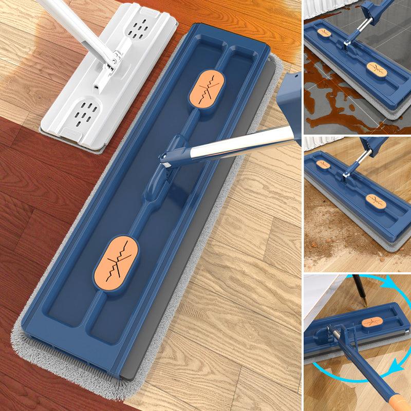 Revolutionaire Mop | Gereedschap om Schoon te Maken & te Vegen | 360° Flexibiliteit