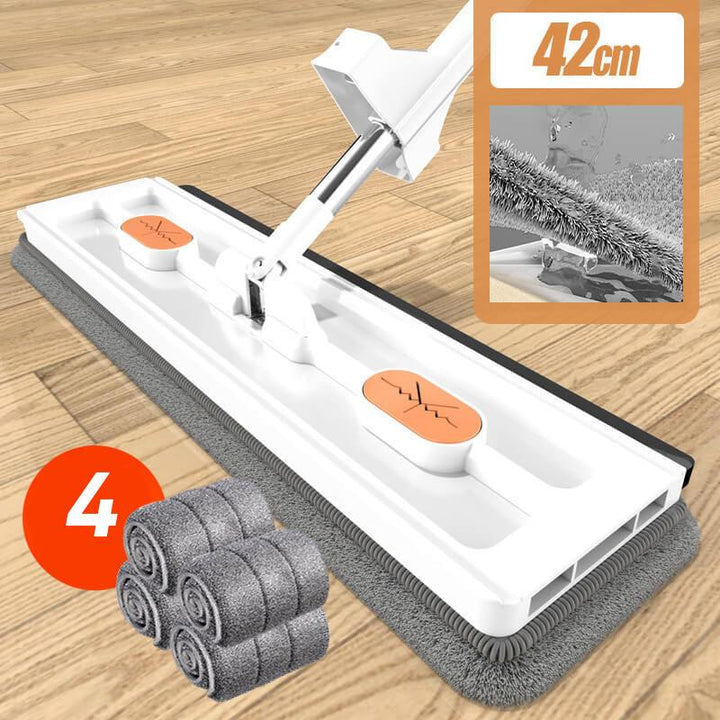 Revolutionaire Mop | Gereedschap om Schoon te Maken & te Vegen | 360° Flexibiliteit