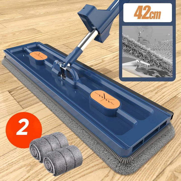 Revolutionaire Mop | Gereedschap om Schoon te Maken & te Vegen | 360° Flexibiliteit