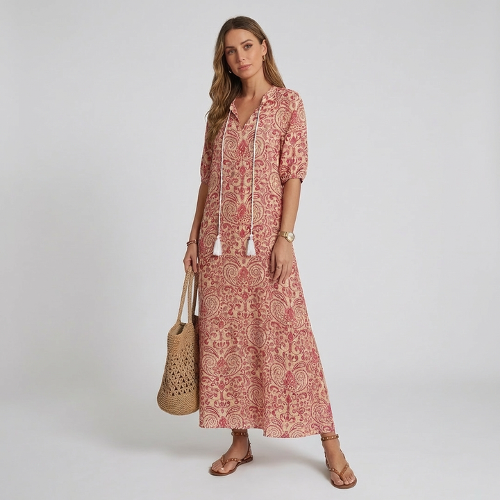 Bohemien maxi-jurk voor dames