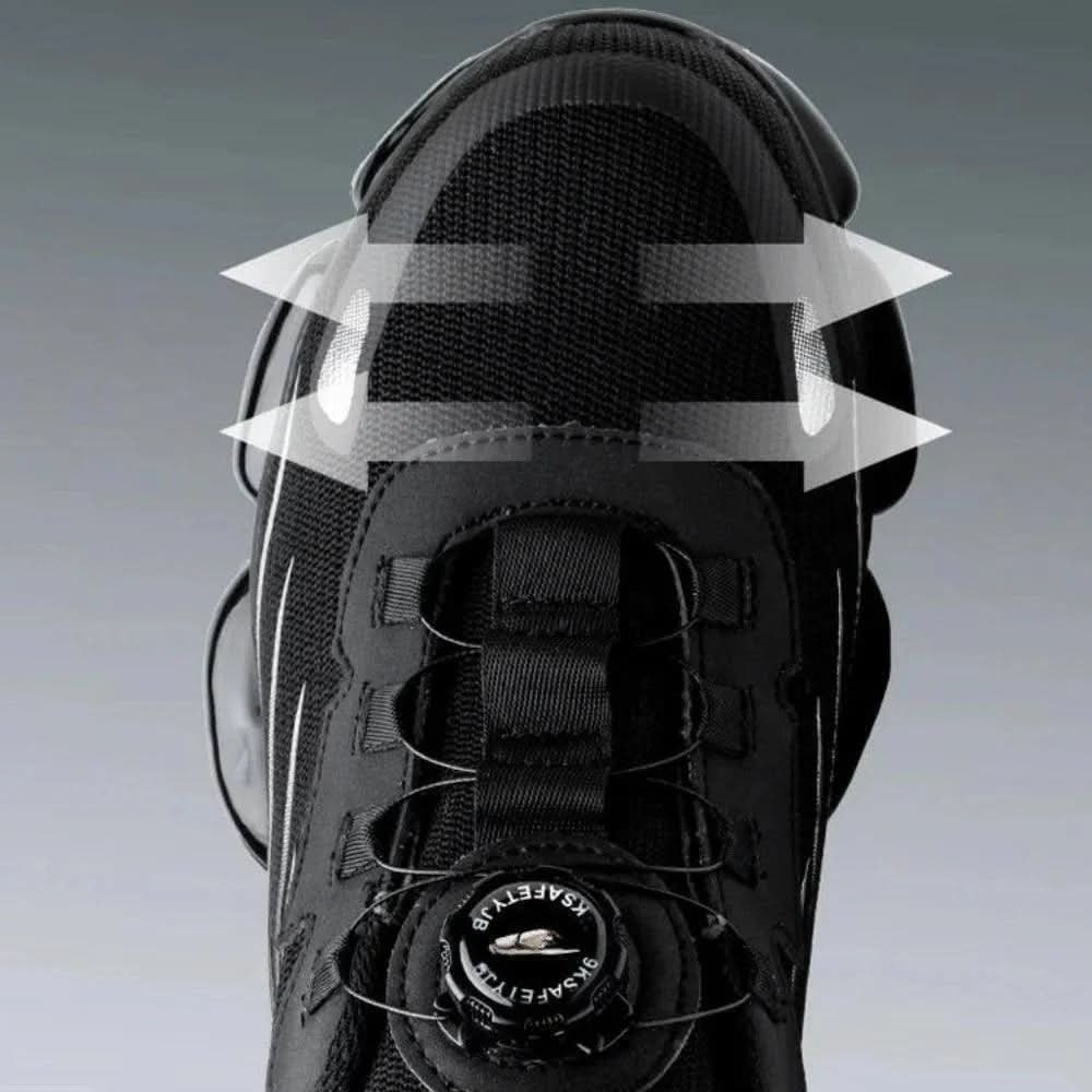Veiligheidsschoenen heren sneakers werk ademend mesh antislip outdoor bestendig