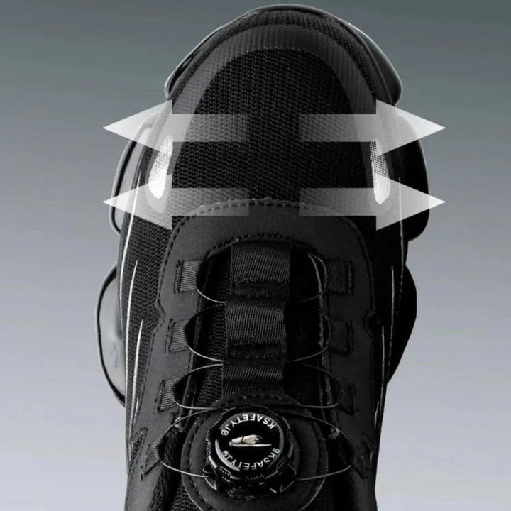 Veiligheidsschoenen heren sneakers werk ademend mesh antislip outdoor bestendig