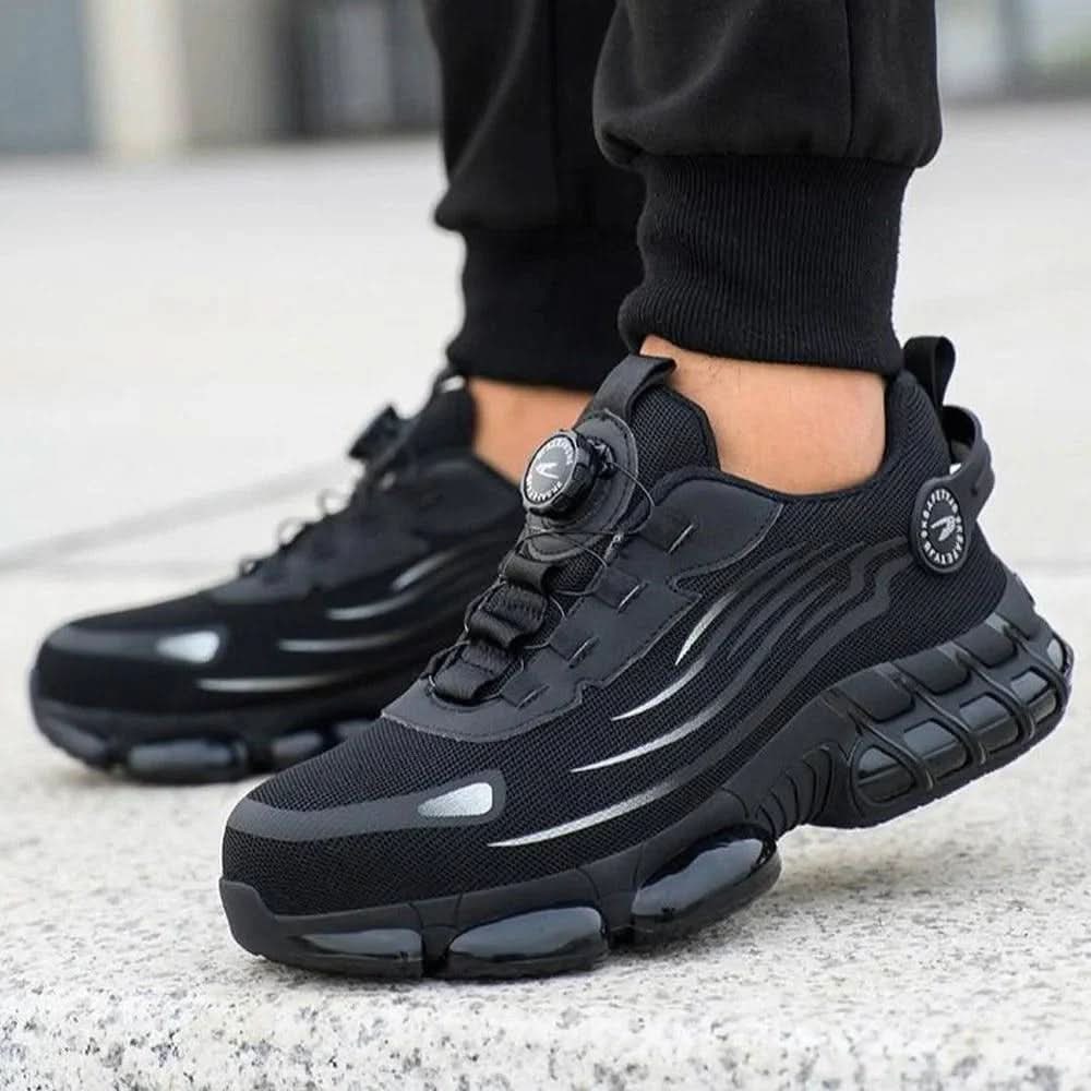 Veiligheidsschoenen heren sneakers werk ademend mesh antislip outdoor bestendig
