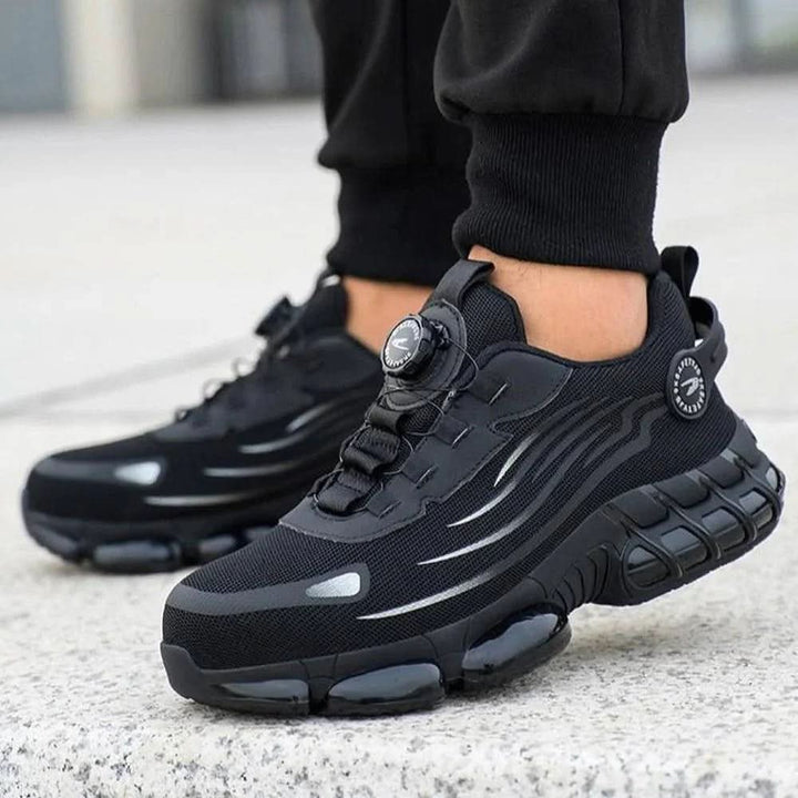 Veiligheidsschoenen heren sneakers werk ademend mesh antislip outdoor bestendig