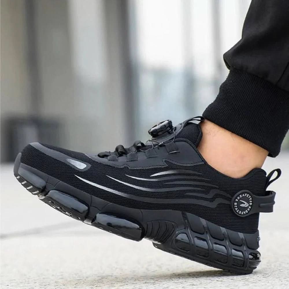 Veiligheidsschoenen heren sneakers werk ademend mesh antislip outdoor bestendig