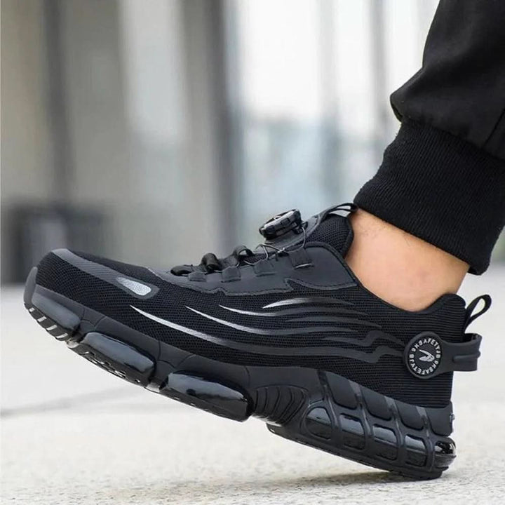 Veiligheidsschoenen heren sneakers werk ademend mesh antislip outdoor bestendig