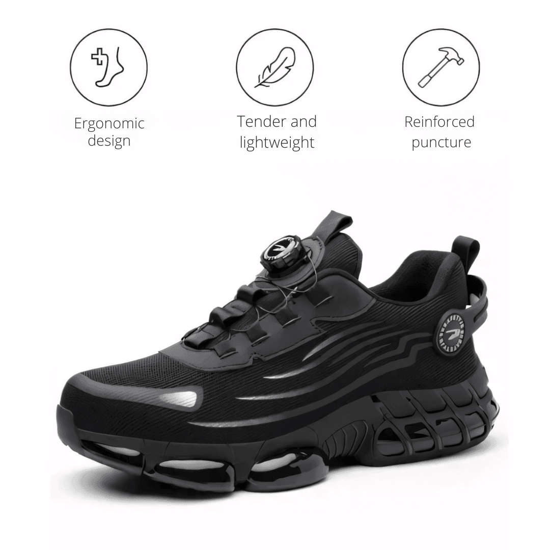 Veiligheidsschoenen heren sneakers werk ademend mesh antislip outdoor bestendig