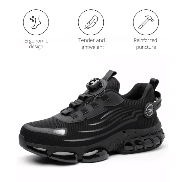 Veiligheidsschoenen heren sneakers werk ademend mesh antislip outdoor bestendig