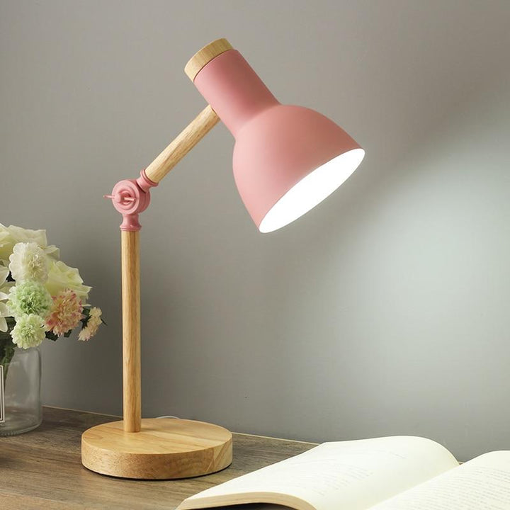 Scandinavische Houten Tafellamp | Minimalistisch Design