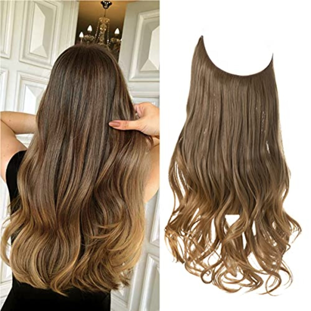 Onzichtbare lange hairextensions