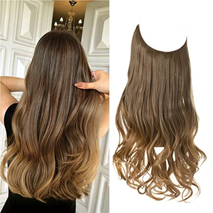 Onzichtbare lange hairextensions