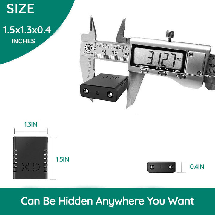 SilentEye | Discrete HD-camera met audio voor beveiliging