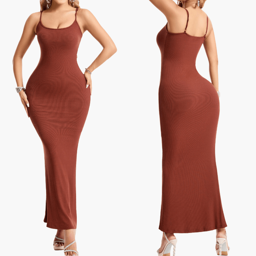 
                  
                    2-in-1 Shapewear Jurk met Ingebouwd Korset – Slank & Comfortabel - SkinzLine
                  
                