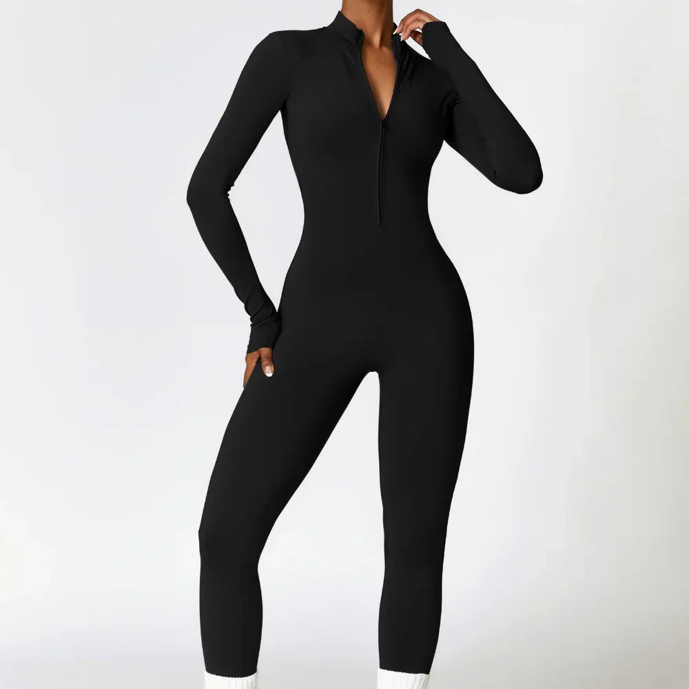 
                  
                    Alina | Gevoerde Jumpsuit voor Dames - Stijlvol en Comfortabel - SkinzLine
                  
                