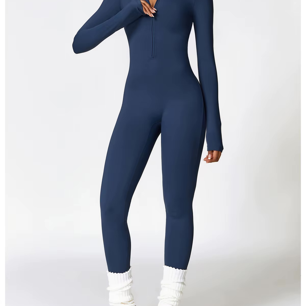 
                  
                    Alina | Gevoerde Jumpsuit voor Dames - Stijlvol en Comfortabel - SkinzLine
                  
                