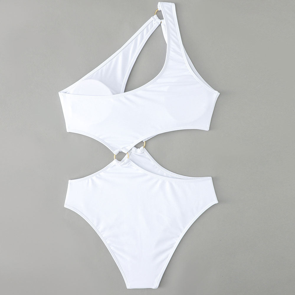 
                  
                    Asymmetrisch Cut-Out One Shoulder Brazilian Badpak – Sexy & Trendy - SkinzLine
                  
                