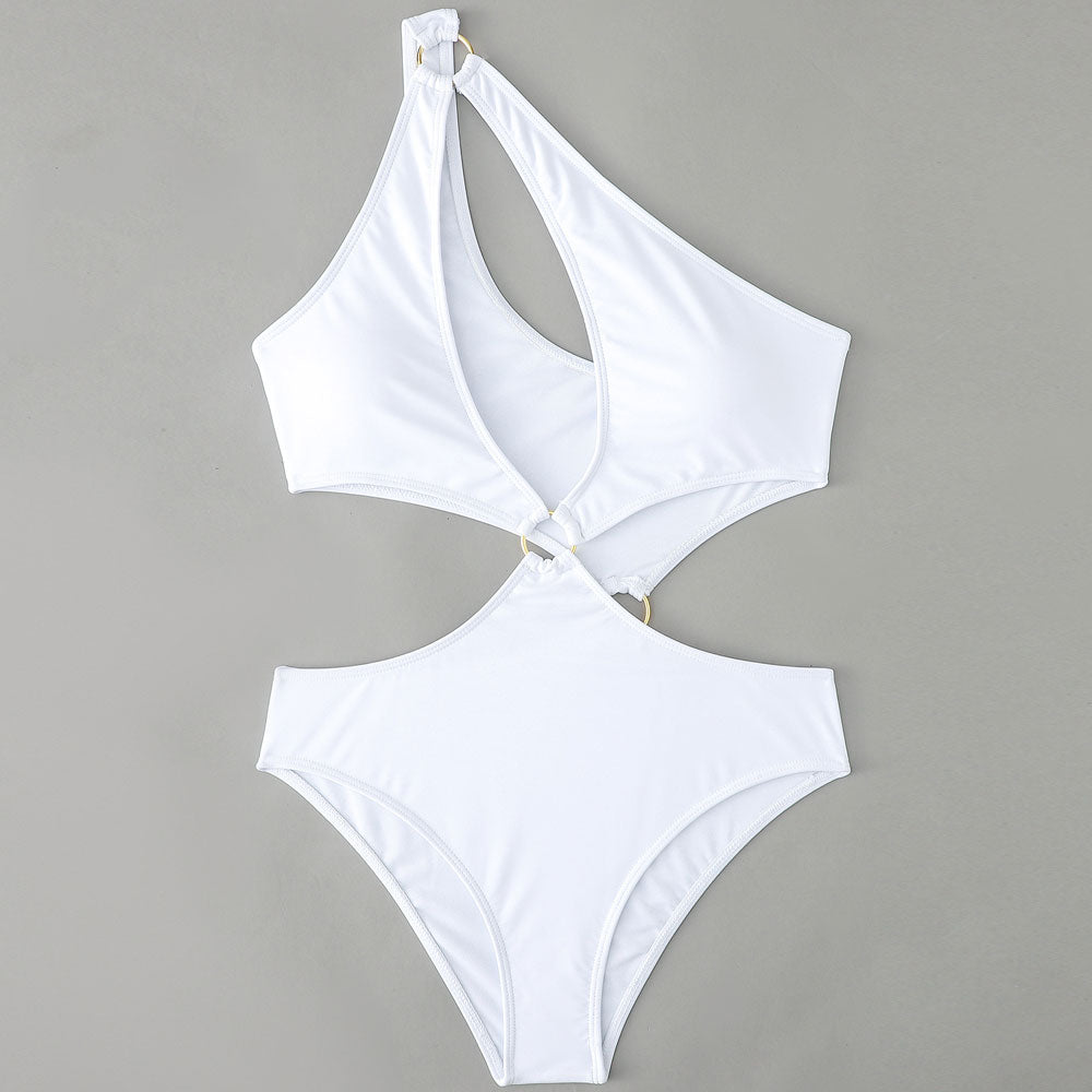 
                  
                    Asymmetrisch Cut-Out One Shoulder Brazilian Badpak – Sexy & Trendy - SkinzLine
                  
                