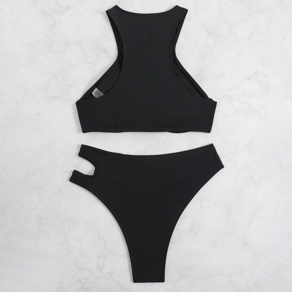 
                  
                    PowerCurve - Sportieve Brazilian Bikini Set met Cut-outs en Push-up Effect - SkinzLine
                  
                
