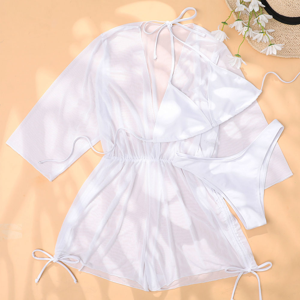 
                  
                    Braziliaanse Drie-Delige Bikini – High Cut & Mesh Cover-Up - SkinzLine
                  
                