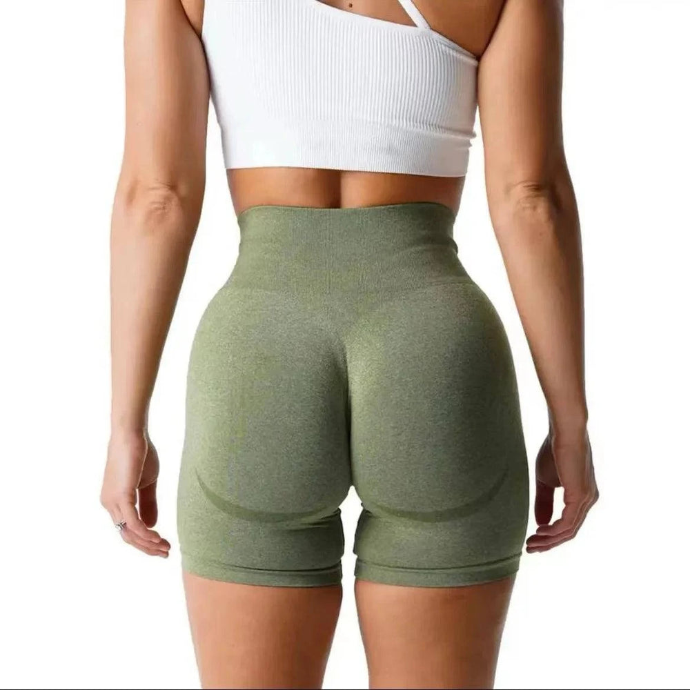 
                  
                    Hoge Taille Naadloze Shorts Dames – Yoga & Fitness - SkinzLine
                  
                