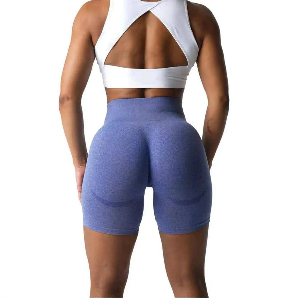
                  
                    Hoge Taille Naadloze Shorts Dames – Yoga & Fitness - SkinzLine
                  
                