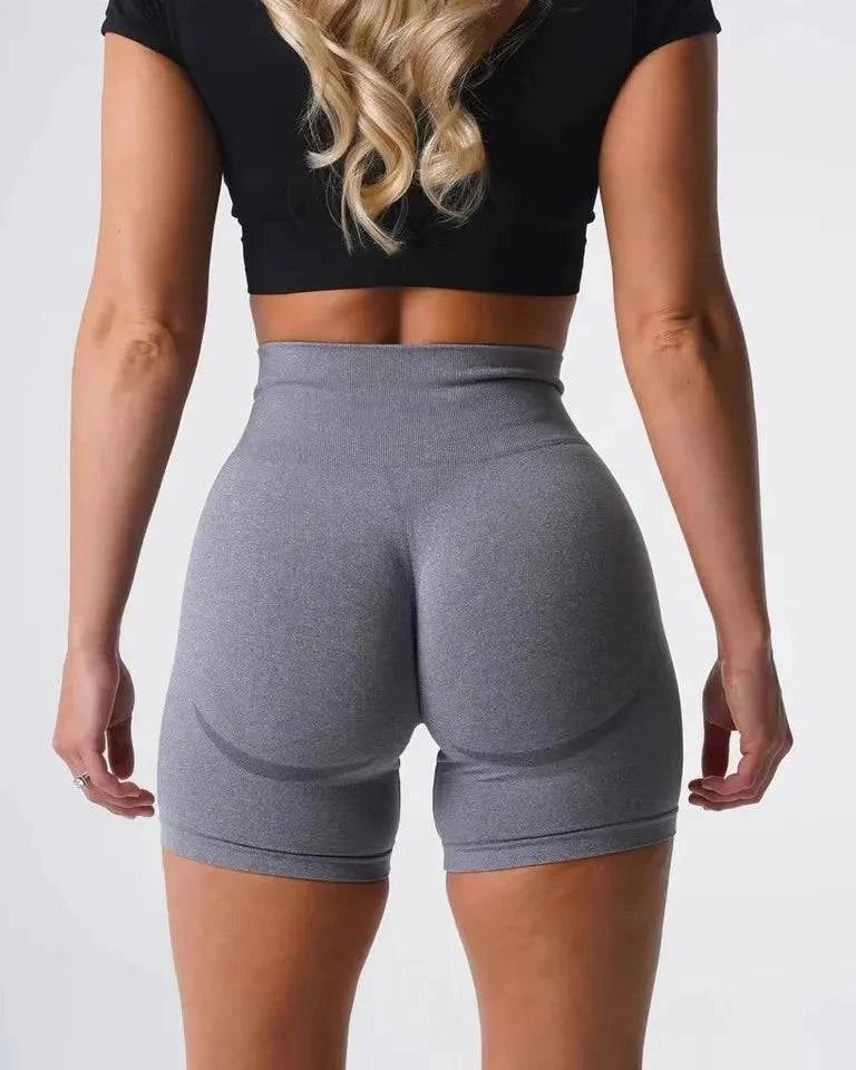 Hoge Taille Naadloze Shorts Dames – Yoga & Fitness - SkinzLine