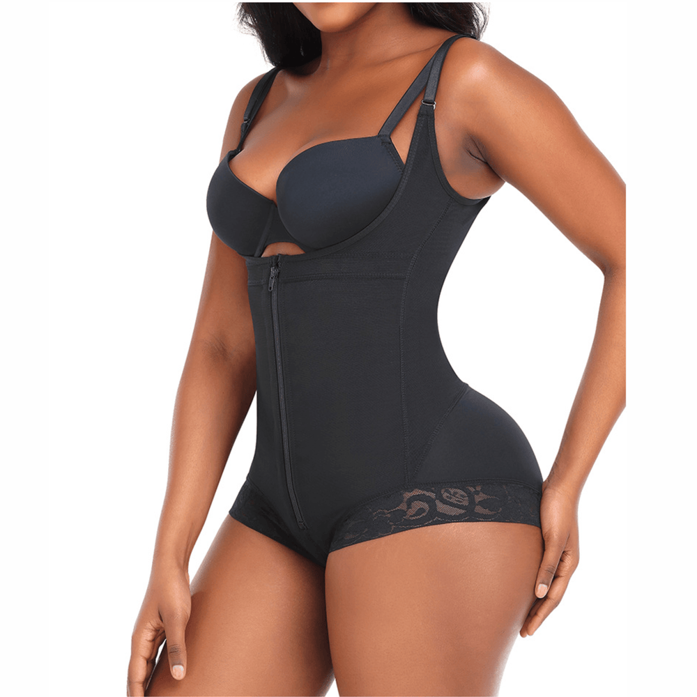 
                  
                    Corrigerende Shapewear Bodysuit Faja – Billift & Tummy Control - SkinzLine
                  
                