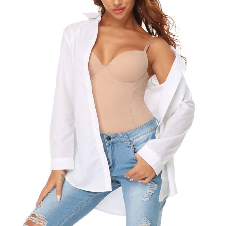 
                  
                    Shapewear Bodysuit met Ingebouwde BH – Tummy Control - SkinzLine
                  
                