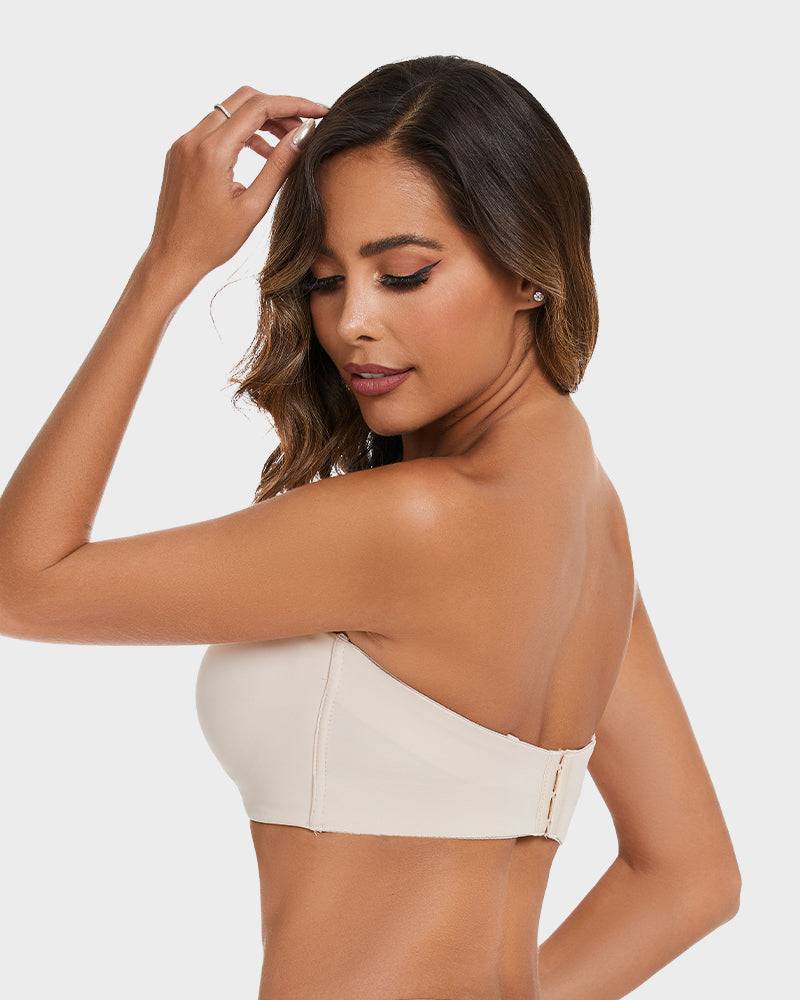 
                  
                    Voorgevormde Antislip Strapless BH Nude – Naadloos & Comfortabel - SkinzLine
                  
                