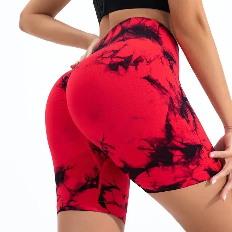 
                  
                    Dames High-Waist Shorts Naadloos Sportief - SkinzLine
                  
                