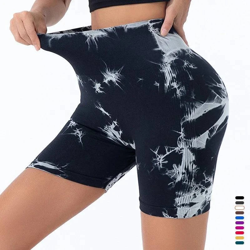 
                  
                    Dames High-Waist Shorts Naadloos Sportief - SkinzLine
                  
                
