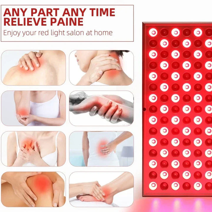 DEZE MOETN OG GEDAN WORDENInfrarood Paneel - GlowTherapy - SkinzLine