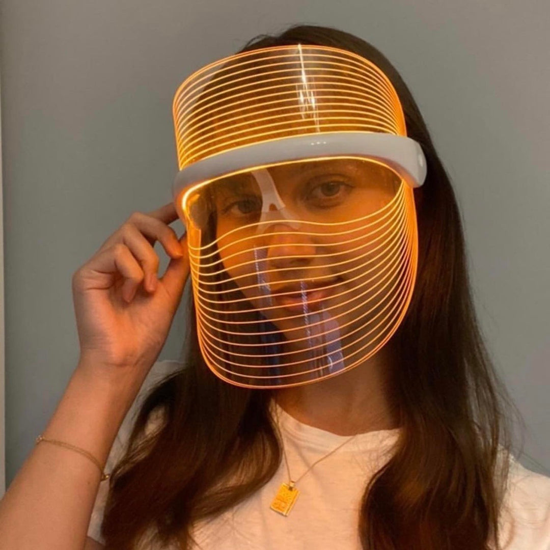 Claréa LED Gezichtsmasker – Lichttherapie voor een Stralende Huid - SkinzLine