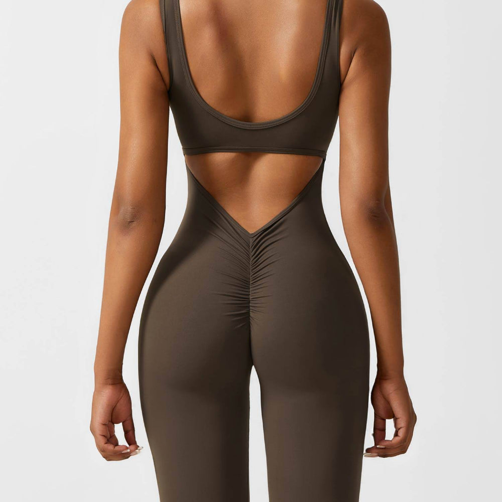 
                  
                    SkinzLine Flared Jumpsuit met V-Rug - SkinzLine
                  
                