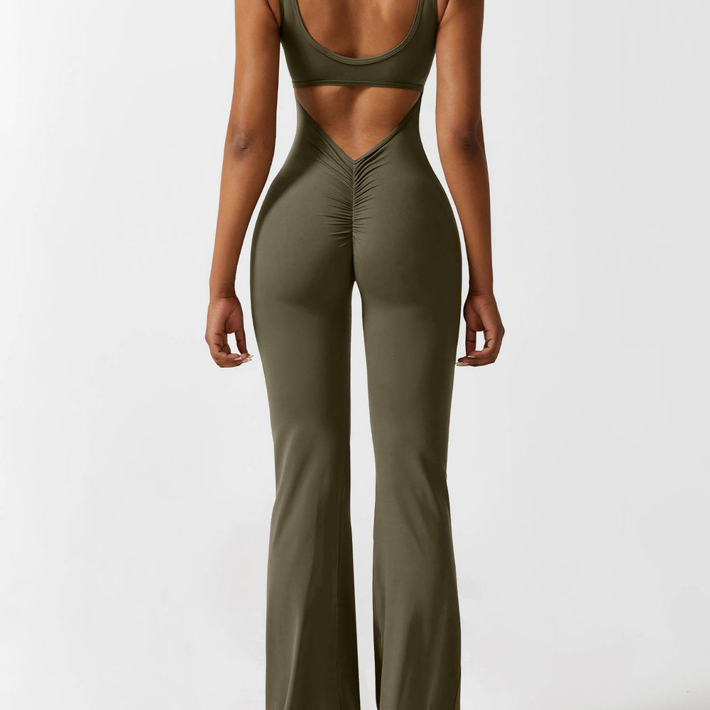 
                  
                    SkinzLine Flared Jumpsuit met V-Rug - SkinzLine
                  
                