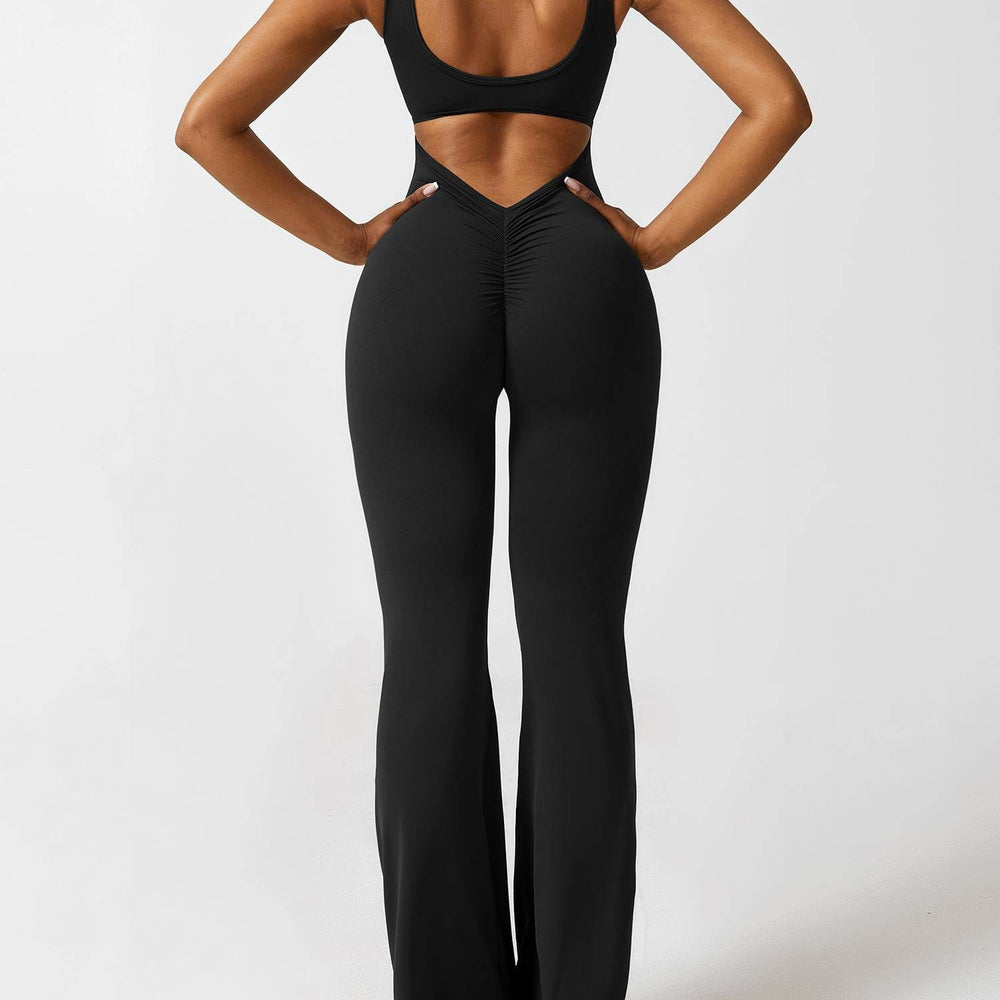 
                  
                    SkinzLine Flared Jumpsuit met V-Rug - SkinzLine
                  
                