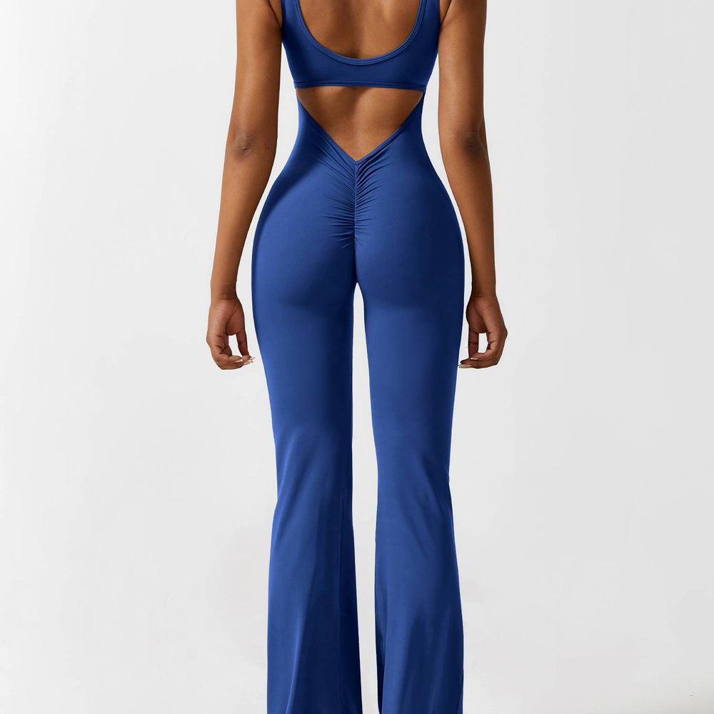 
                  
                    SkinzLine Flared Jumpsuit met V-Rug - SkinzLine
                  
                