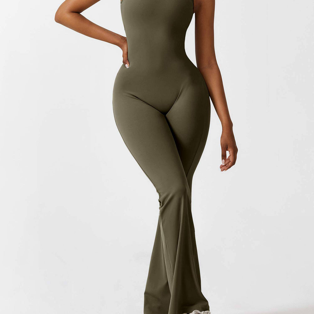 
                  
                    SkinzLine Flared Jumpsuit met V-Rug - SkinzLine
                  
                