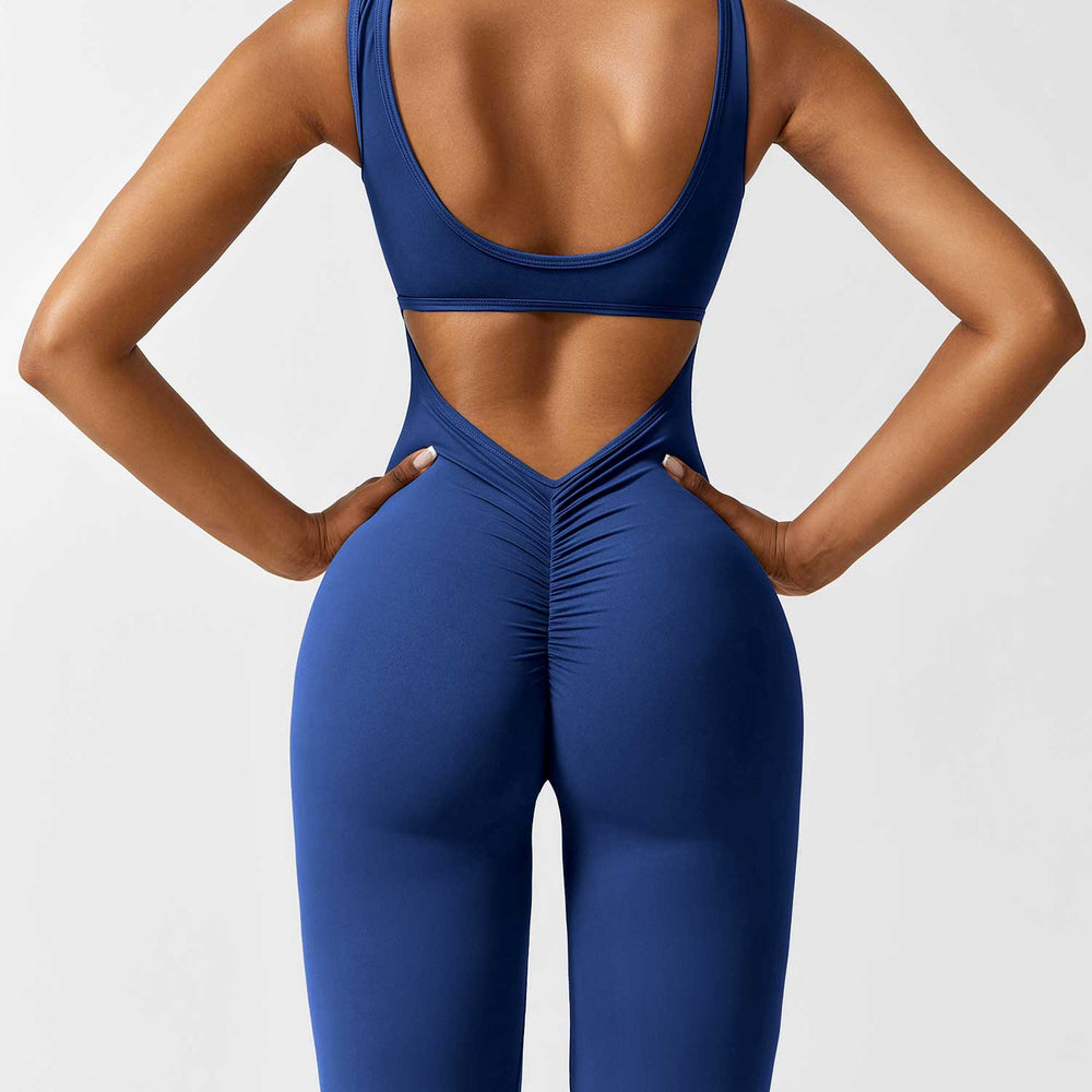 
                  
                    SkinzLine Flared Jumpsuit met V-Rug - SkinzLine
                  
                