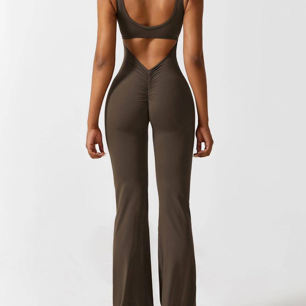 
                  
                    SkinzLine Flared Jumpsuit met V-Rug - SkinzLine
                  
                