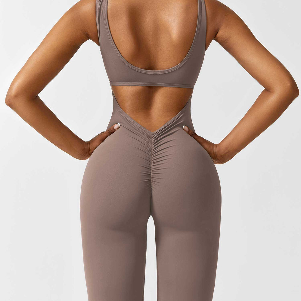 
                  
                    SkinzLine Flared Jumpsuit met V-Rug - SkinzLine
                  
                