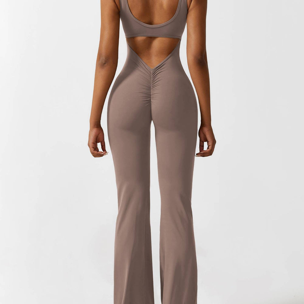 
                  
                    SkinzLine Flared Jumpsuit met V-Rug - SkinzLine
                  
                