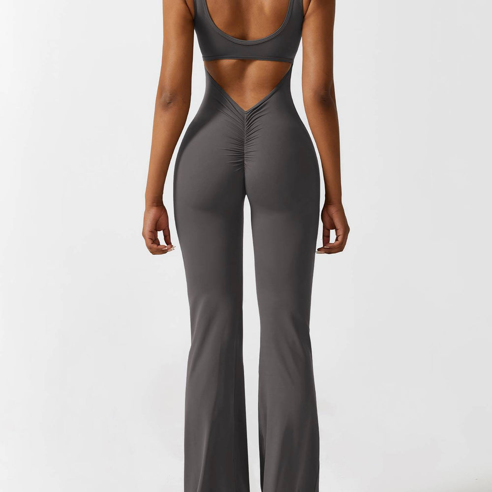 
                  
                    SkinzLine Flared Jumpsuit met V-Rug - SkinzLine
                  
                