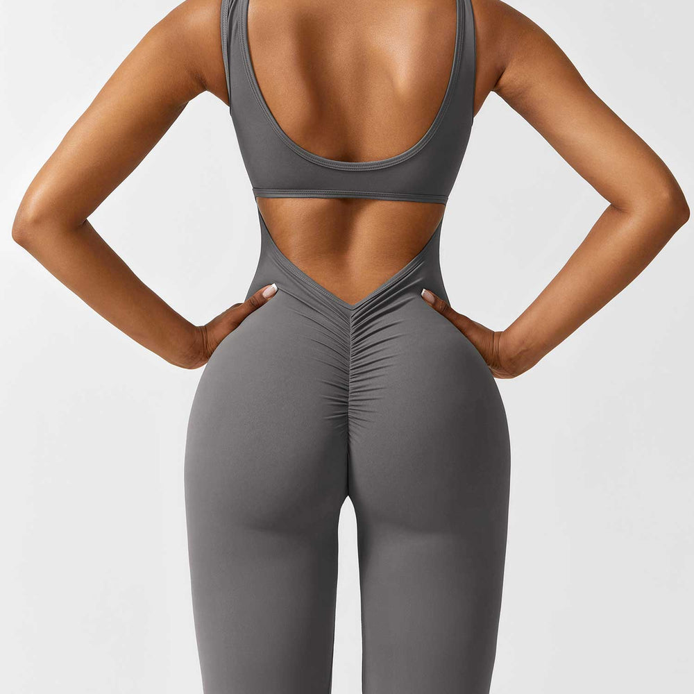 
                  
                    SkinzLine Flared Jumpsuit met V-Rug - SkinzLine
                  
                