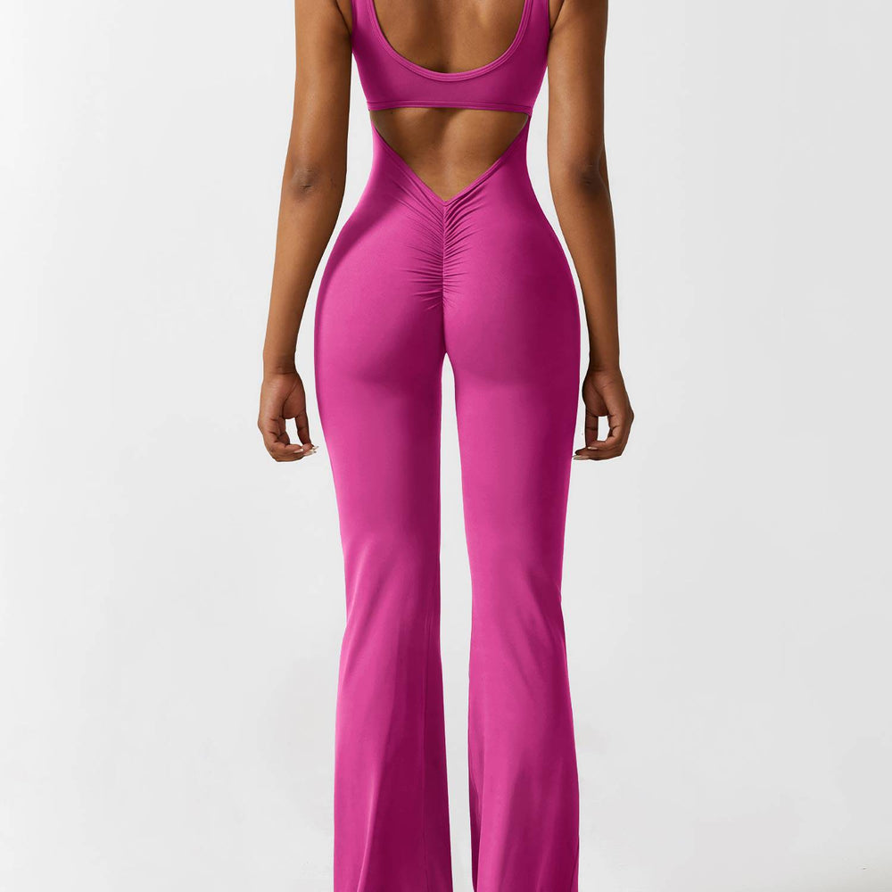 
                  
                    SkinzLine Flared Jumpsuit met V-Rug - SkinzLine
                  
                