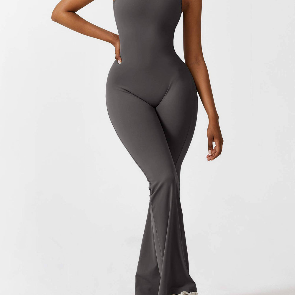 
                  
                    SkinzLine Flared Jumpsuit met V-Rug - SkinzLine
                  
                