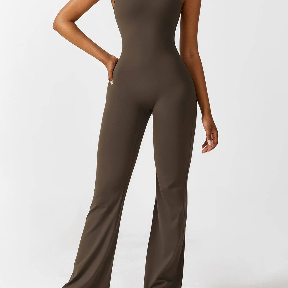 
                  
                    SkinzLine Flared Jumpsuit met V-Rug - SkinzLine
                  
                